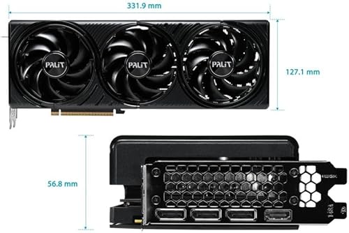 Palit GeForce RTX 5080 Infinity 3 (16 Go GDDR7/PCI Express 5.0/2617 MHz/30000 MHz) - 9