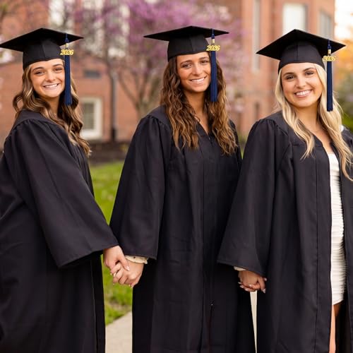 Image of GraduationMall Single&Multiple Color Graduation Tassel with 2026 Year Charm 9 inch