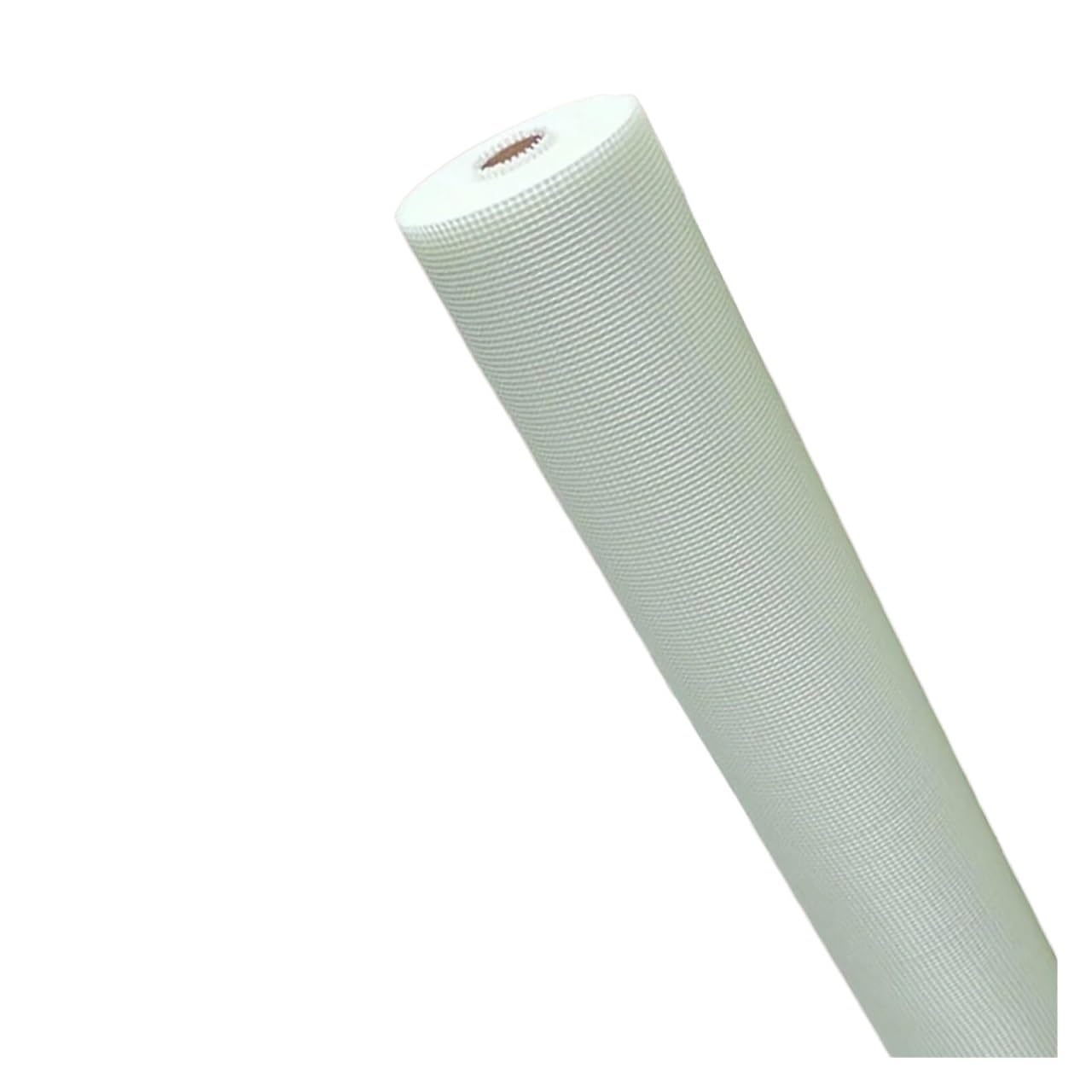 Malla para enlucido y yeso, Rollo de malla refuerzo fibra vidrio blanca for y aislamiento paredes, varios tamaños(30mx0.5cm)