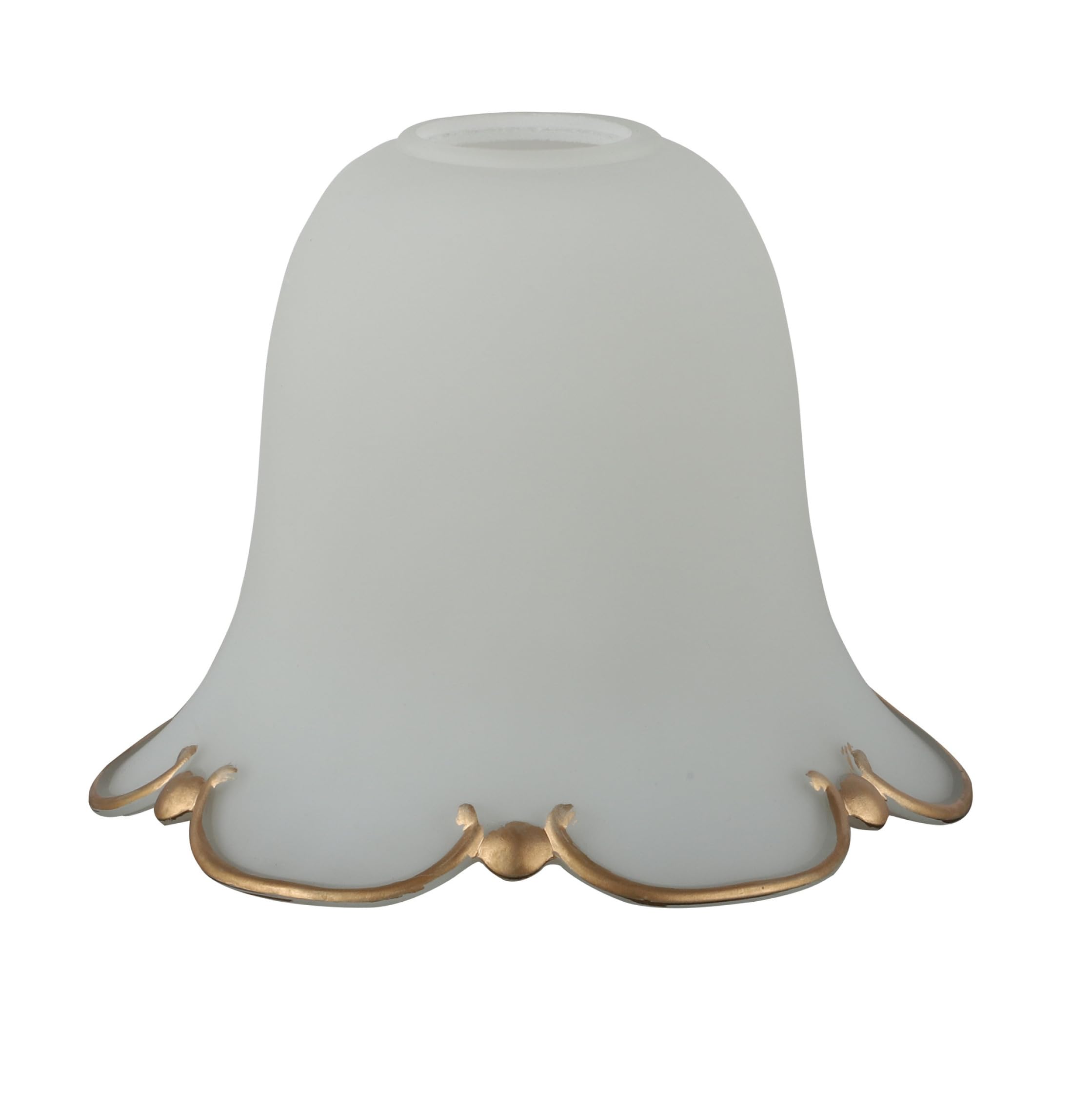 Golden Rim Replacement Glass Lampshade Lamp Glass E27 Shade for Ceiling Pendant Light