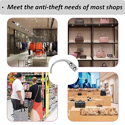 Hand-Stiftöffner Detacher Leicht,Security Tag Remover Legierungen,Magnetlöser Tragbares,Detacher-Hakenschlüssel,Magnetischer Entferner Zubehör Shops für Diebstahlsicherung Etikettenentferner Schutz