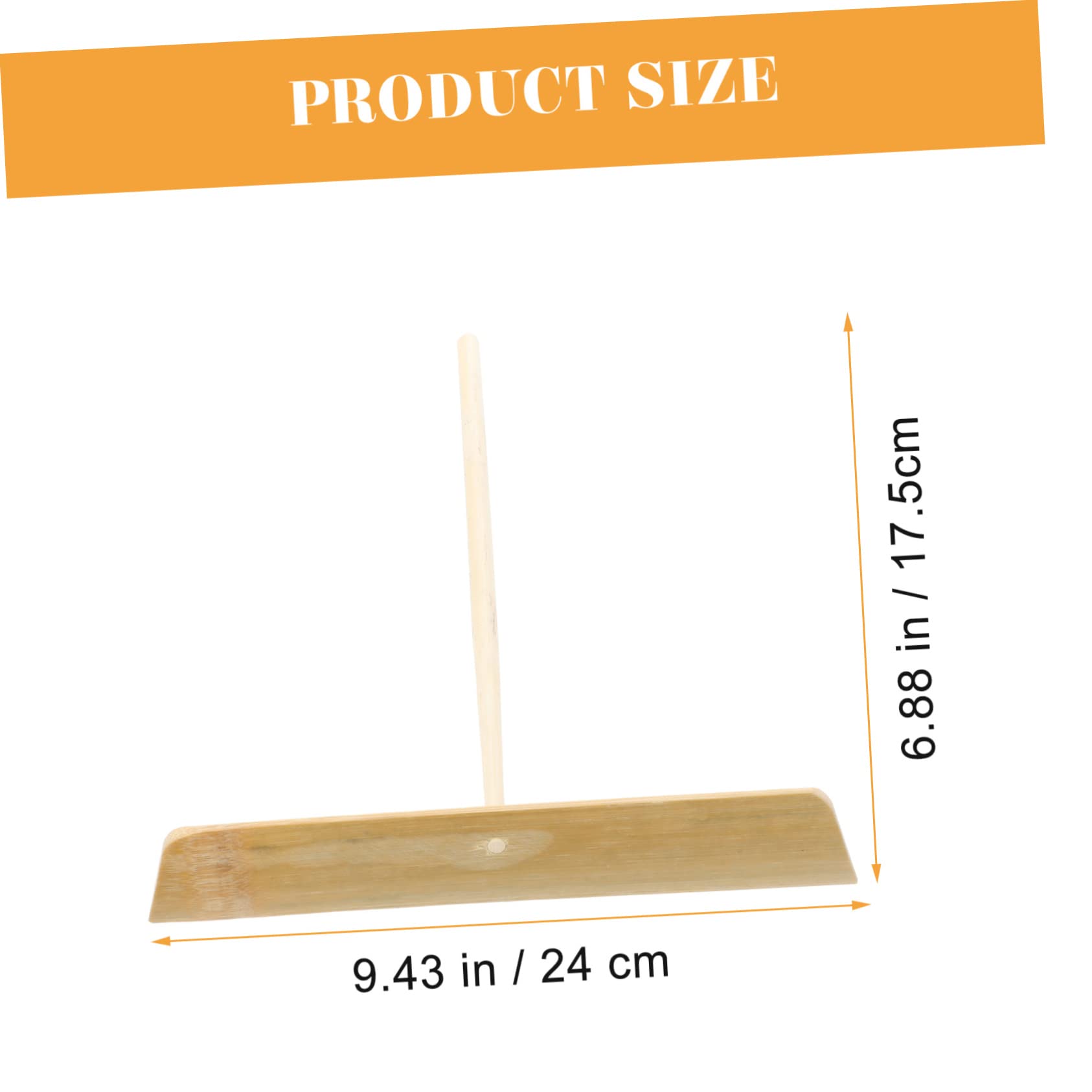 VINTORKY Crepe Tool Set 1 Set of Pancake Oil Brush Spreader Non-slip Handle Easy to Use Ideal for Home Outdoor Cooking