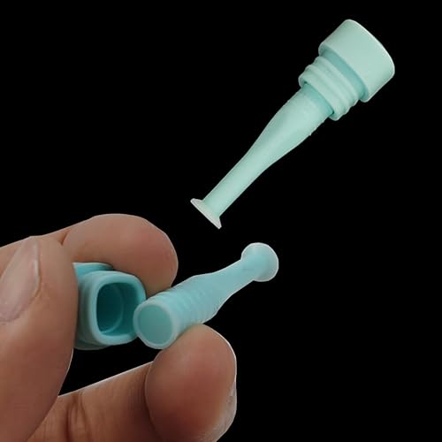 Miniatura 3 de 15PCS Hard Contact Lens Remover RGP PlungerInserter para lentes duras suaves Removedor de lentes de contacto (verde)