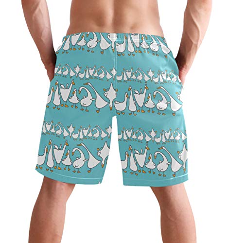 visesunny Stylish Mens Swim Trunks Quick Dry Swim Shorts with Mesh Lining Funny Swimwear Bathing Suits for Men2