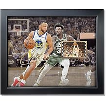 sufenvera Signed Stephen Curry Memorabilia Film Photo Collage,Stephen Curry Picture Framed Poster Gifts for Basketball Fans on Birthday/Christmas/Valentines Day 10x8 Inches