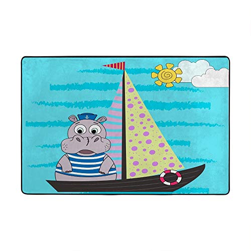 Tapis de maison en polyester résistant pour protéger le sol du salon