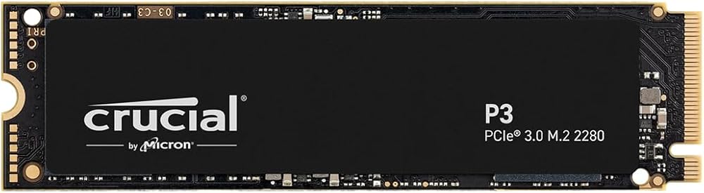 Crucial P2 250GB PCIe NVMe M.2-2280 Internal Solid State Drive thumbnail 4