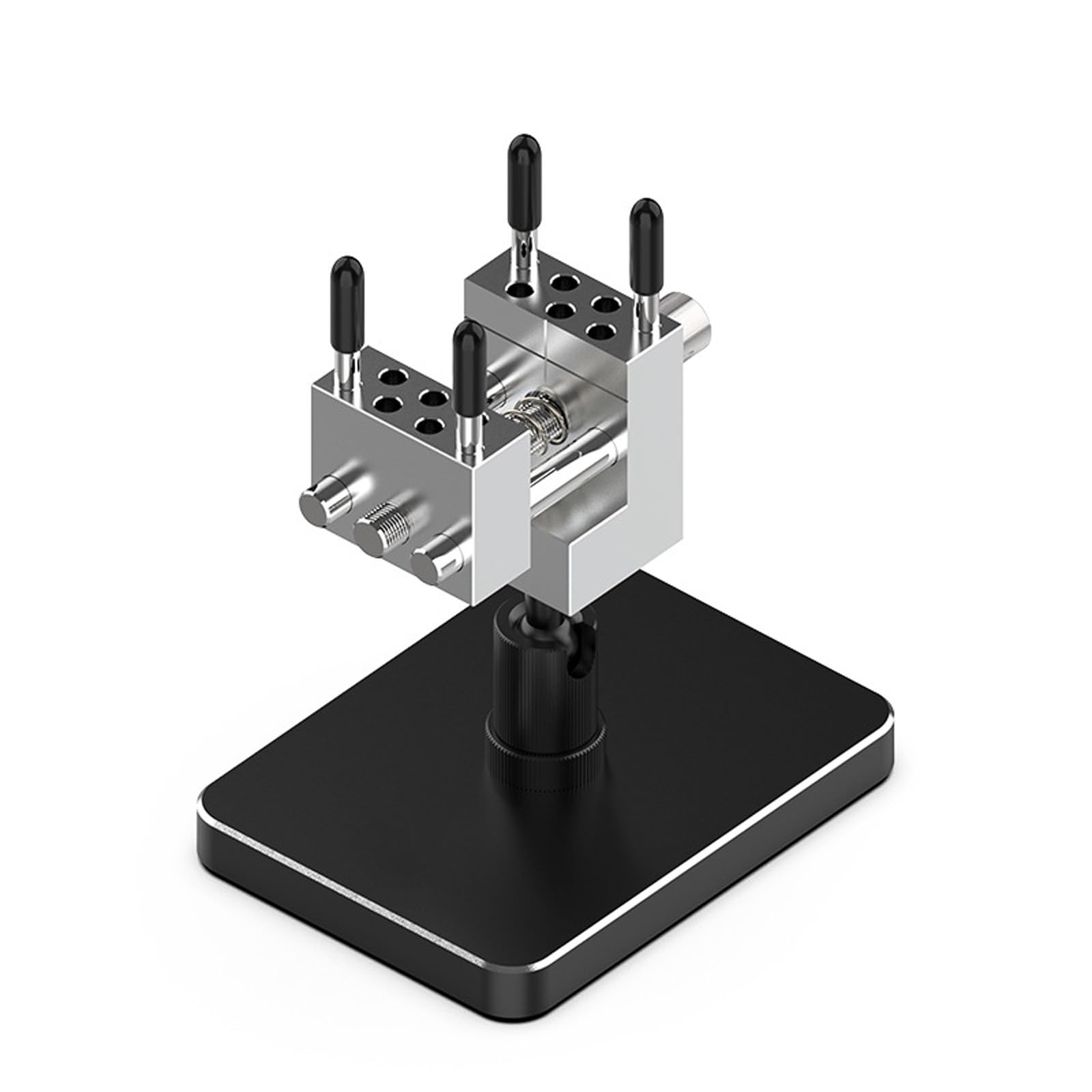 Hdoytxxm Hobbyist Workholding Clamp Tool With 360 Degree Positioning Flexibility And Antiscratch Jaw For Intricate Metalworking Stable Metal Base Rotating Vise
