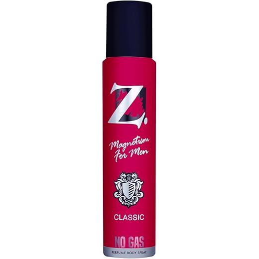 Z Mens Classic Deo 120 ml No Gas Perfume body spray Musky F
