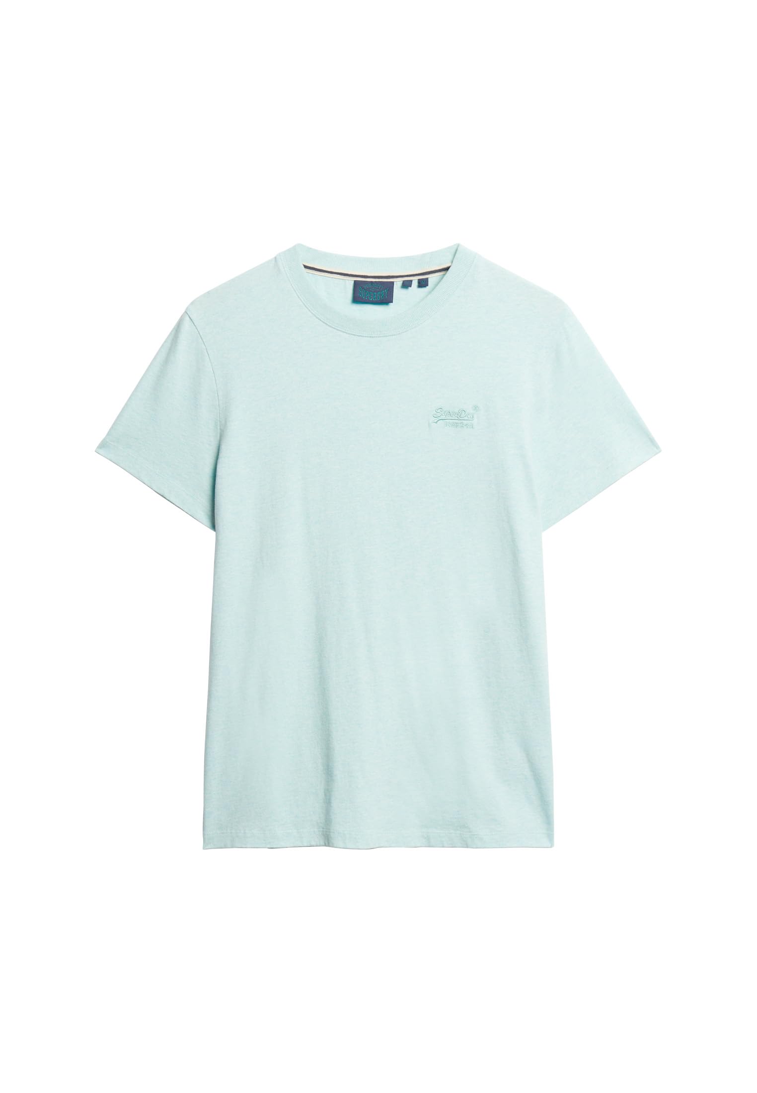 Superdry Men's Essential Logo Emb Tee Shirt, Berry Red Marl, XL