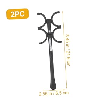 2pcs Adjustable Optometry Flipping Tool for Glasses Visual Test Flipper Detachable Design for and Amblyopia