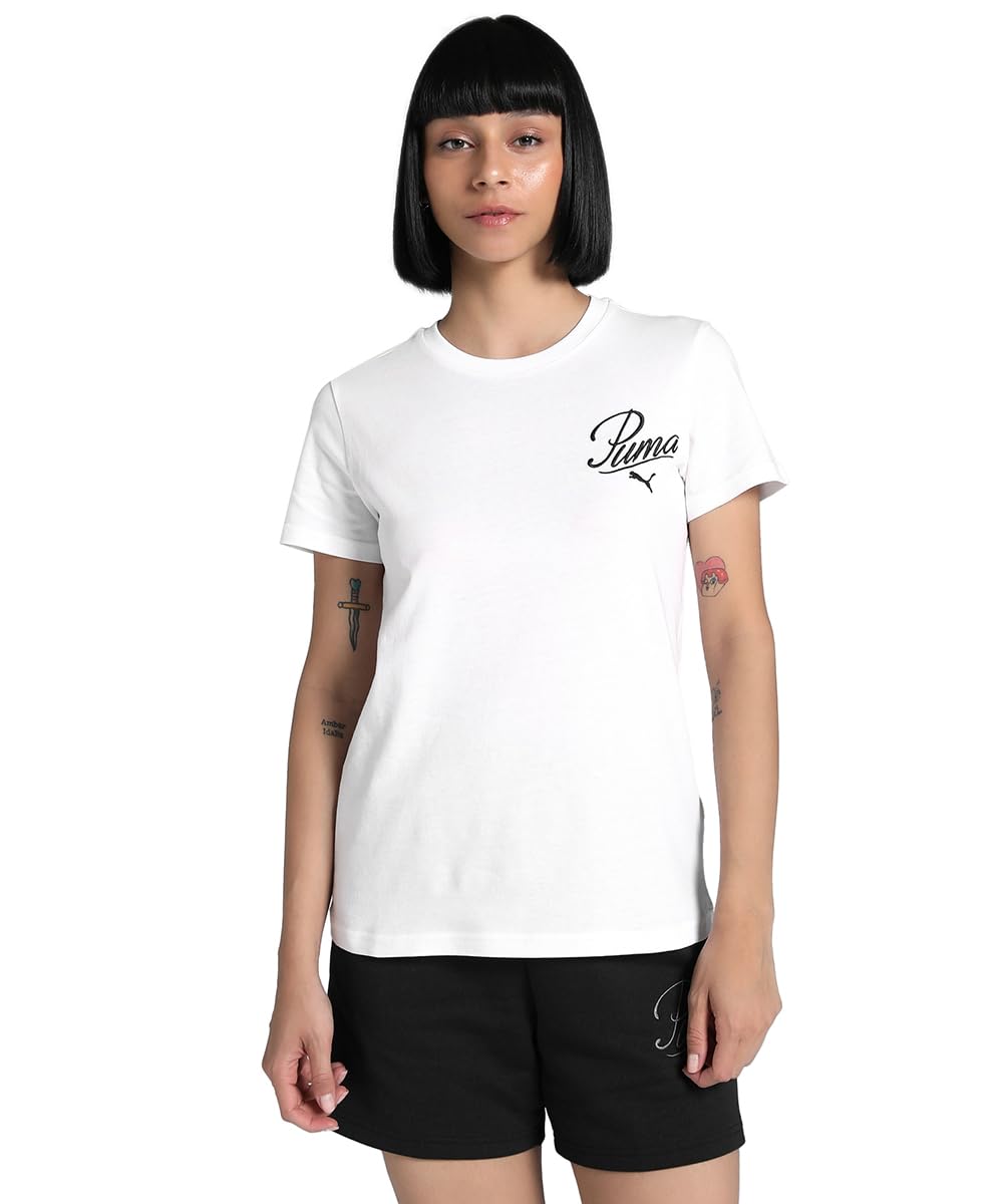 PUMA ESS Script Tee