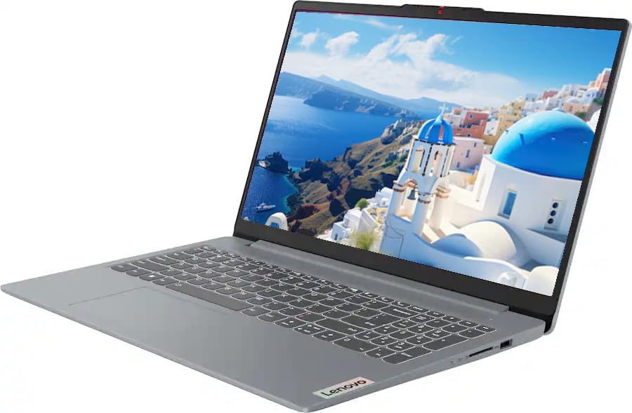 Image of Lenovo Ideapad Slim 3 15.6 inch FHD Touchscreen Laptop, AMD Ryzen 7 5825U, 16GB RAM, 1TB SSD, AMD Radeon, Windows 11 Pro, Arctic Grey, with Stylus