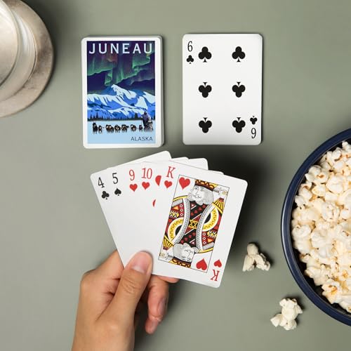 Lantern Press naipes poker tamaño estándar 52 cartas miniatura 2