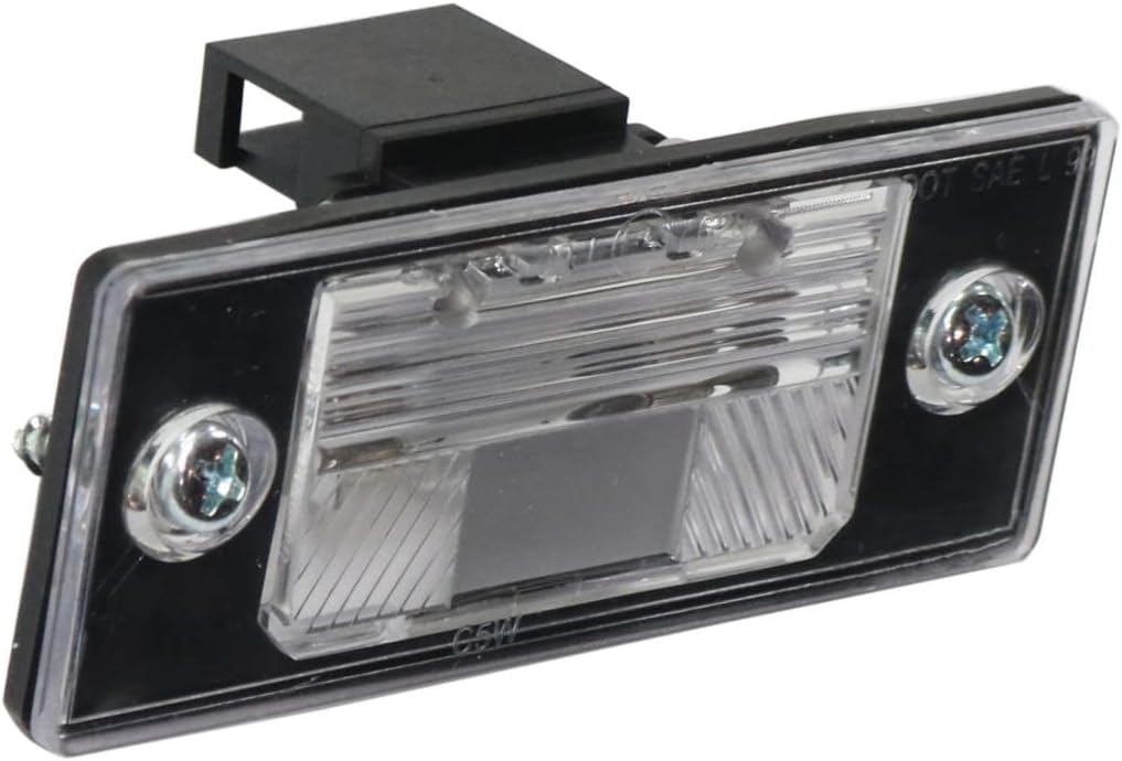 KarParts360 For Volkswagen Jetta License Plate Light Unit 1999-2005 Driver OR Passenger Side | Single Piece | VW2870111 | 1J5943021D