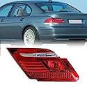 SUROK Rücklicht Rückleuchte für BMW E65 E66 7-Serie 745i 750Li 2005 2006 2007 2008, Auto Rücklicht Montage Bremslicht Blinker Links Rechts Ersatzteile,Left-Inside 1PCS
