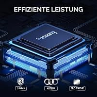 fanxiang M.2 SATA SSD 512GB 2280 Interne Festplatte mit SLC Cache, Hochgeschwindigkeits SSD M2, Lesen bis 550 MB/s, Schreiben bis 460 MB/s, ideal für Laptop- und Ultrabook-Upgrades – Ansicht 3