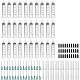 Ideal para aceites esenciales, laboratorio de ciencias, diamantes de imitación de parte trasera plana, manualidades de hobby, aplicaciones de precisión en el hogar o industrial de pegamento CA, tintas, perfumes, lubricantes, selladores, etc.