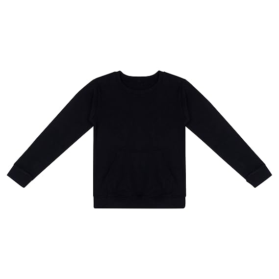 DIAZ Kids Thermal Unisex Boys and Girls Winter Wear Thermal Full Sleeves Body Warmer Top | Unisex-Child Plain Thermal Top