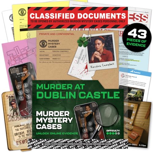 Lucky Egg MMC Dublin Castle – Juego de Misterio para Adultos y Jóvenes miniatura 1