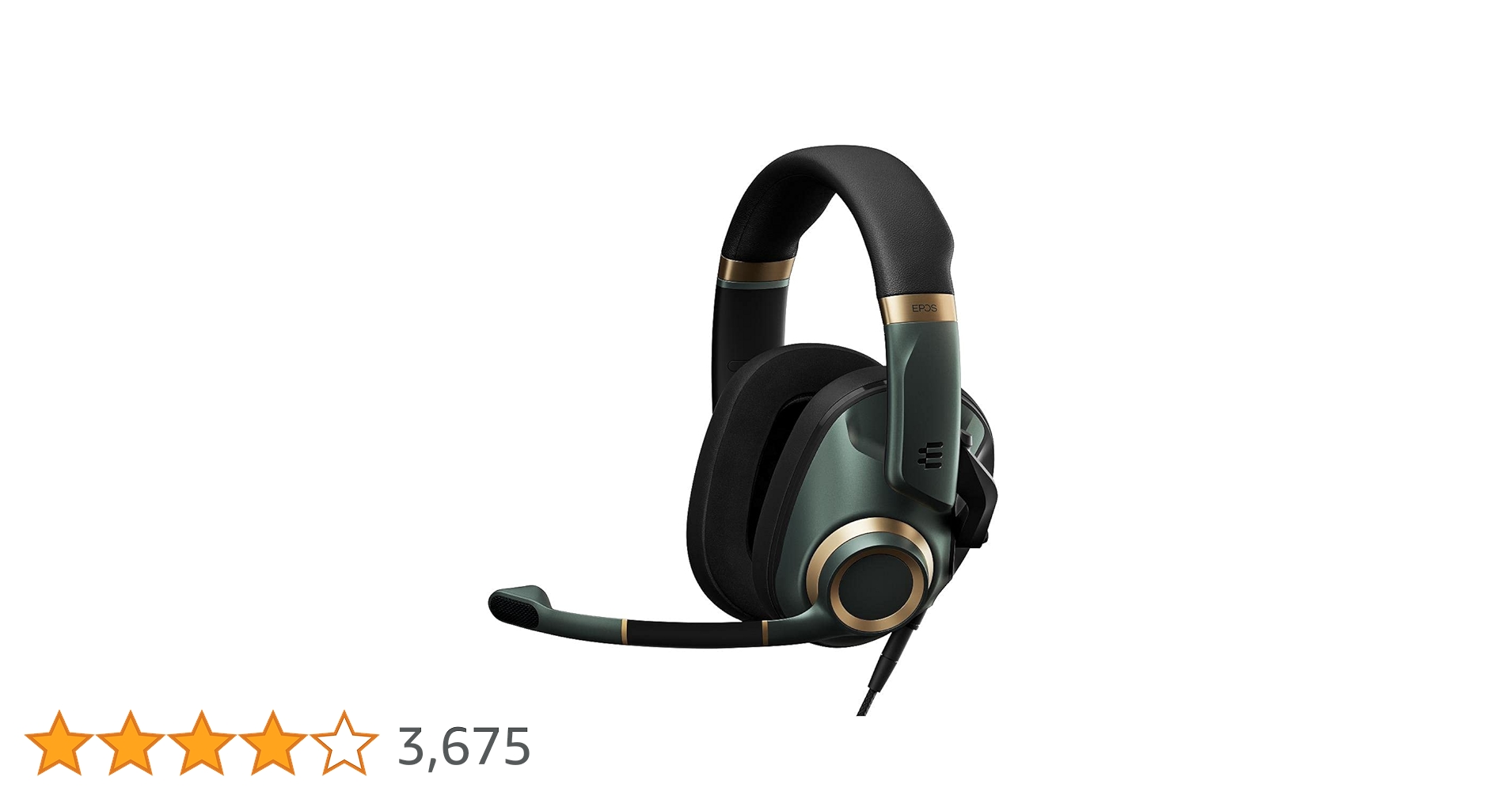 Amazon.co.jp: EPOS H6Pro ゲーミングヘッドセット 有線 密閉型