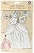 Prima Marketing Mixed Media Doll Cling Rubber Stamps, Aurora with Crown