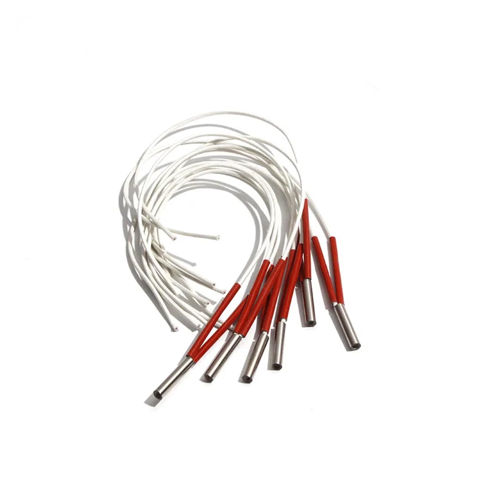 Riscaldatore a cartuccia Resistenze di riscaldamento a secco 8x25-35mm Elemento riscaldante a 304SS Tubo 220V a testa singola 60W-85W 5 pz/lotto(80W 8x32mm,110V)