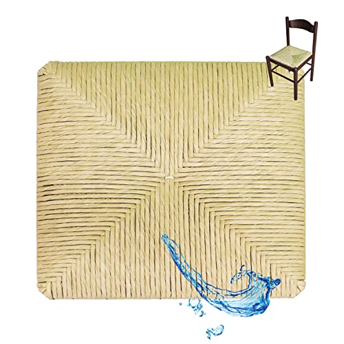 1002 - Assise de chaise en paille cellulose, carrée (37 x 37 cm), pour chaise Pisa