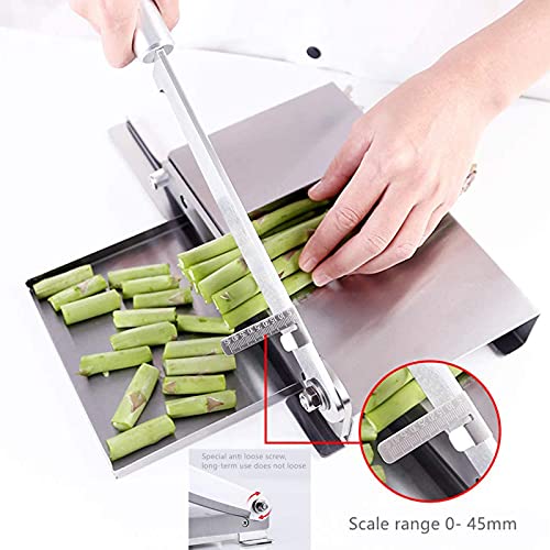 Coupe-viande professionnel acier inoxydable guillotine poulet canard poisson agneau équipement boucher