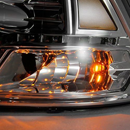 AKKON - For [Angel Eye] 2009 2010-2018 Dodge Ram 1500 2500 3500 LED Projector Diamond Chrome Headlights Headlamp