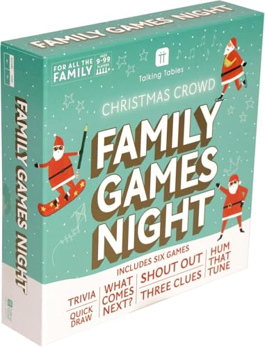 Talking Tables Christmas Family Games Night Christmas Board Game...