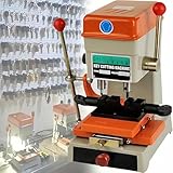 MIDUOLAI Professionelle SchlüSselkopiermaschine, Universal-SchlüSsel kopiergeräT, FüR HaustüRschlüSsel, AutoschlüSsel, SchlüSseldienst ausrüStung,01