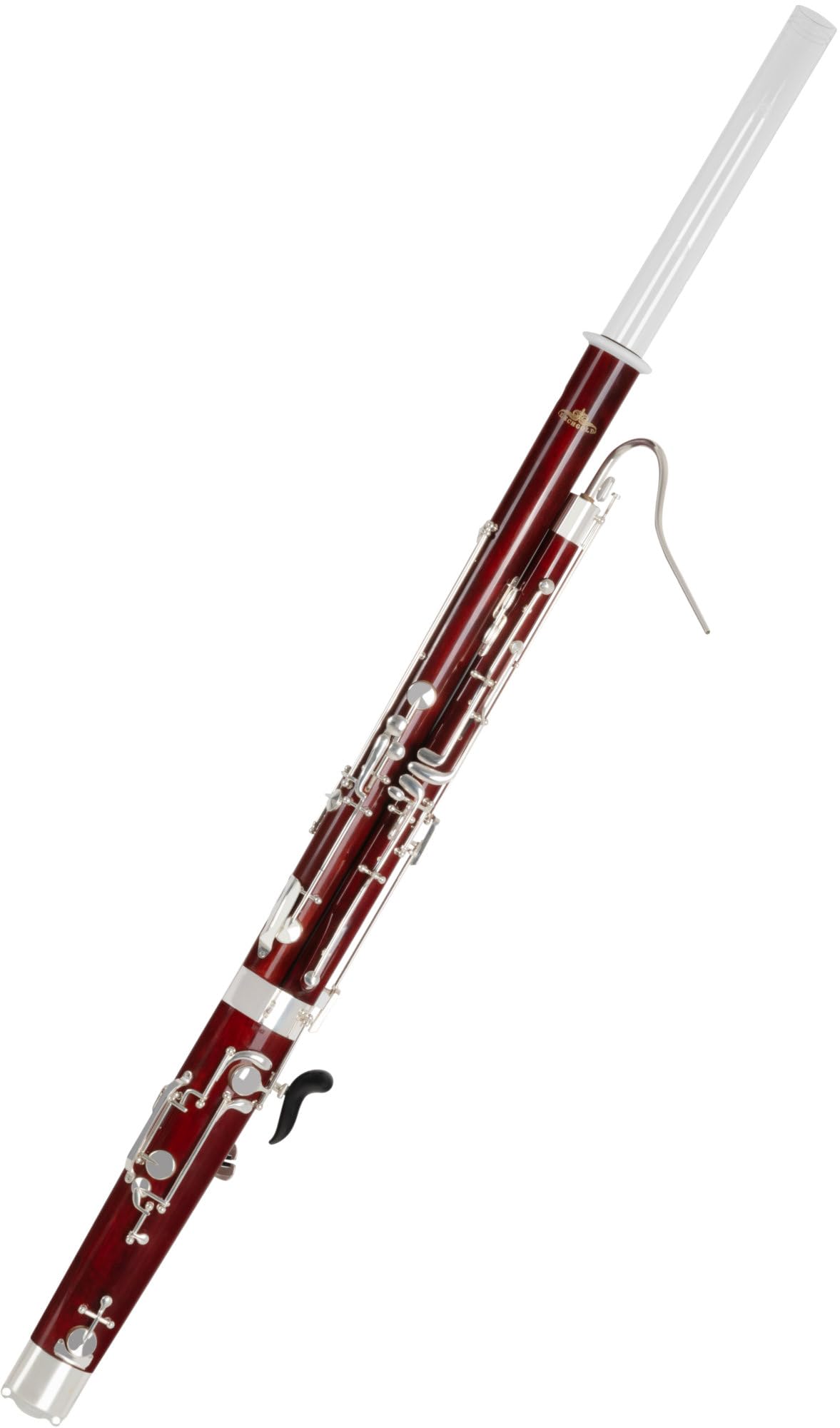 CF-24 Zestaw fagotów dziecięcych - Nastrój C - Drewniany instrument dętki z klonu, lakierowany na wysoki połysk - dla początkujących i studentów - w zestawie podwójna rurka z etui, podpórka