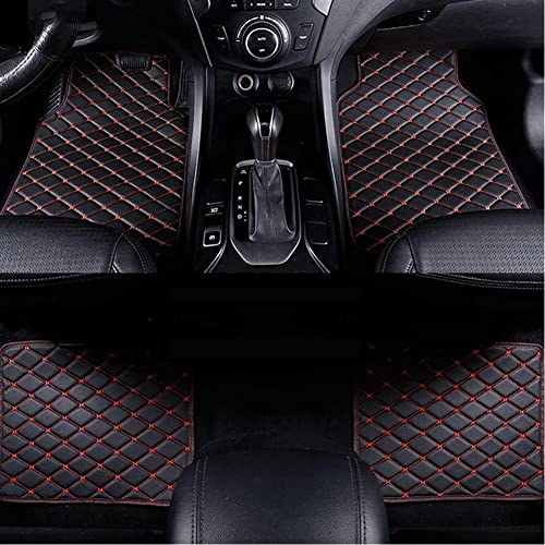 4 Stück Benutzerdefinierte Leder Auto Fußmatten für Toyota MR2 2000-2008, Allwetter Wasserdicht...