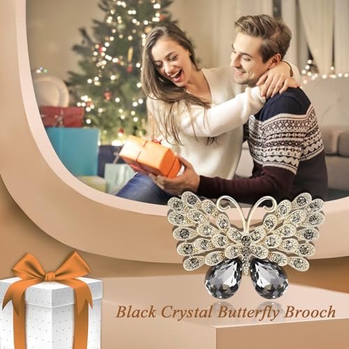 Image of Animal Brooch for Women Girls Rhinestone Animal Brooch Lapel Pin Jewelry Gift for Mom Wife