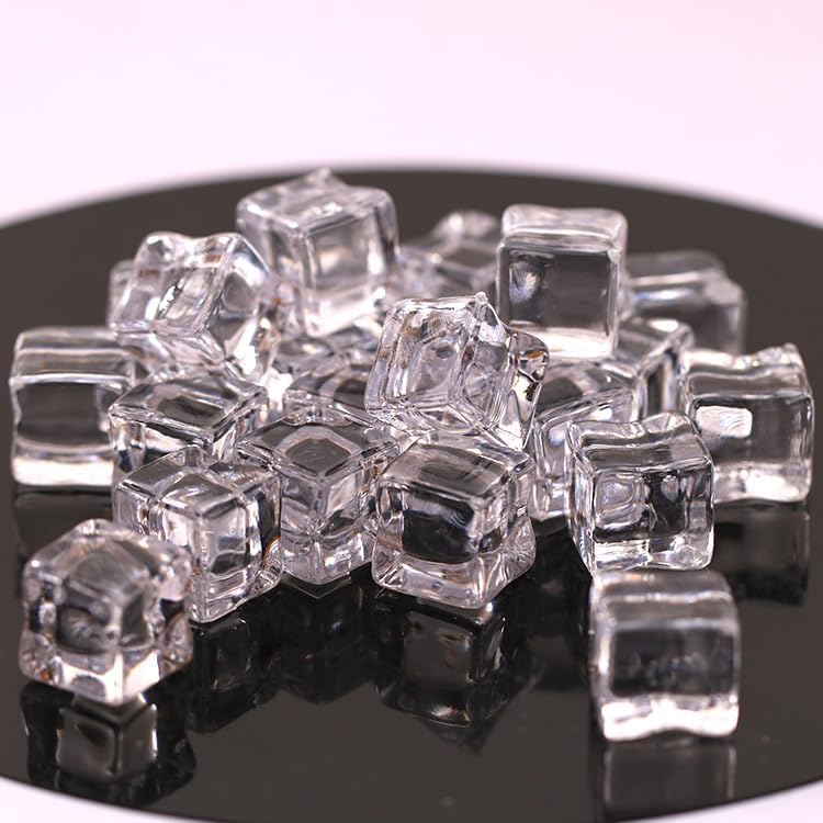 A Pack of White1 Dollhouse Ice Cube 1/12 Miniature Ice Cubes Dollhouse Decoration Accessories Dollhouse Accessories