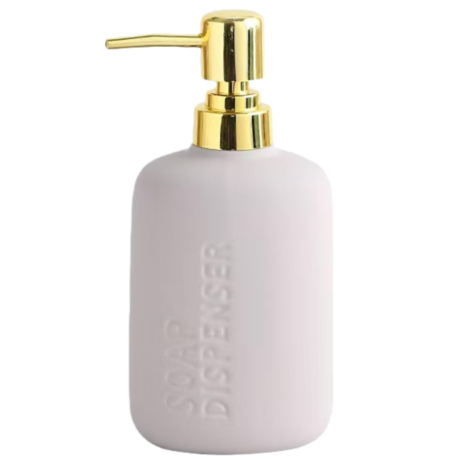 Flacon pompe en porcelaine fine 500ml pour savon liquide de salle de bain