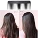 luoshaPUCY Haarkamm, Breiter Zahnkamm Antistatischer Haar grob Kamm Hair Comb Damen Friseur Styling Kamm für Männer und Frauen Herren (Schwarz)