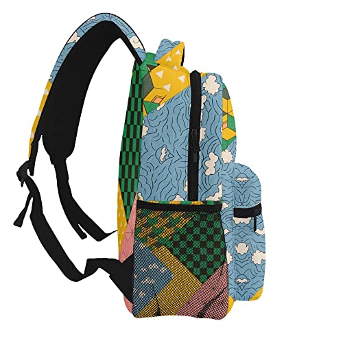 Evesky Anime Backpack Leisure Laptop Backpack Girl Boy Lightweight Schoolbag College Backpacks Travel Backpack Men And Women #TOP2