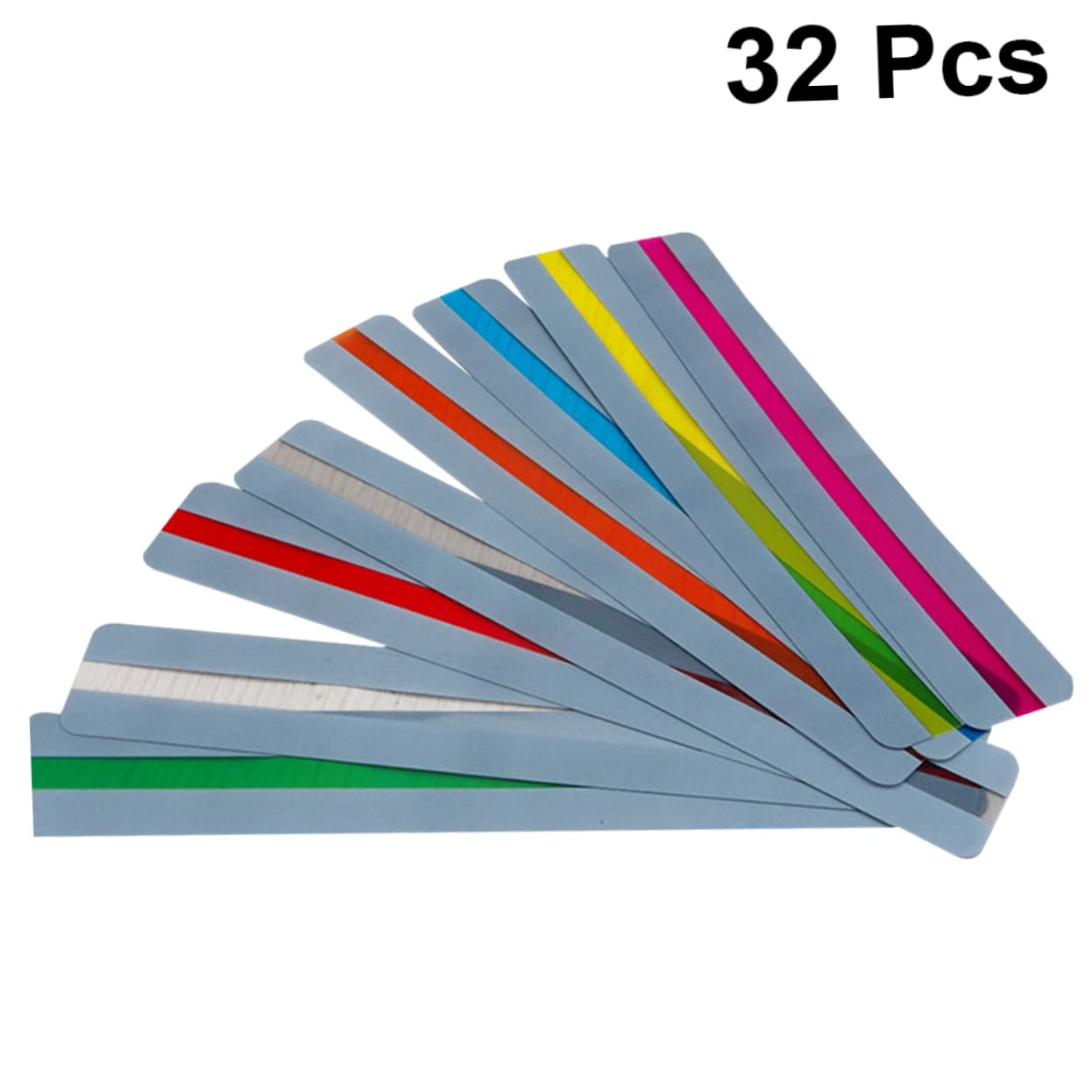Operitacx 96stücke Teiliges Kreative Transparente Pvc-lesezeichen Dekorative Lesezeichen Großer Für Bücher Schulanfänge Hochzeiten Und -projekte Langlebig Und Einzigartig Im Design