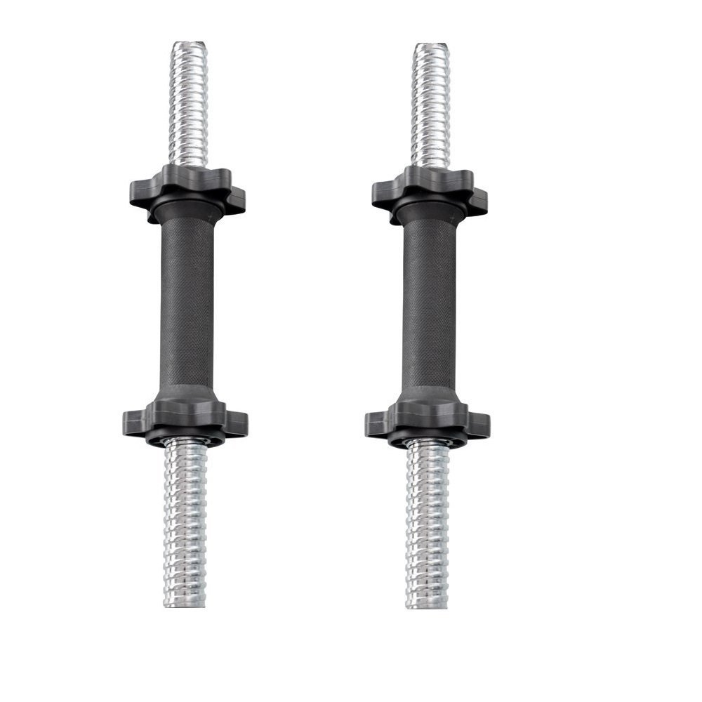 Ankaro Rod14 Steel Dumbell Rods with Fiber Grip and Locks, 14-Inch Pair (Black) (B07R69SP4Z) Amazon Price History, Amazon Price Tracker