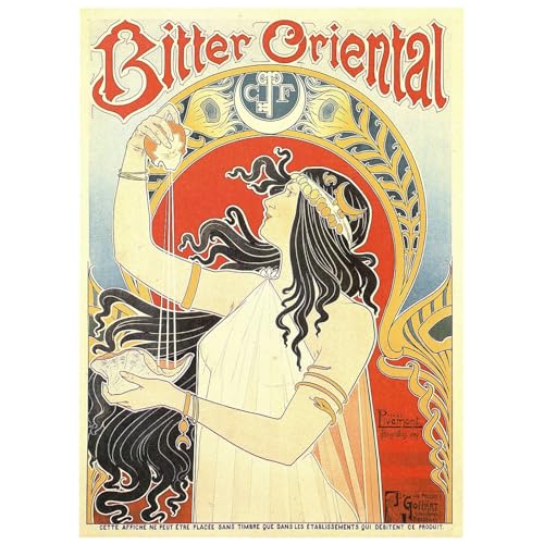 Poster Oriental Amer evocation artistique et decoration murale inspirante de grand format