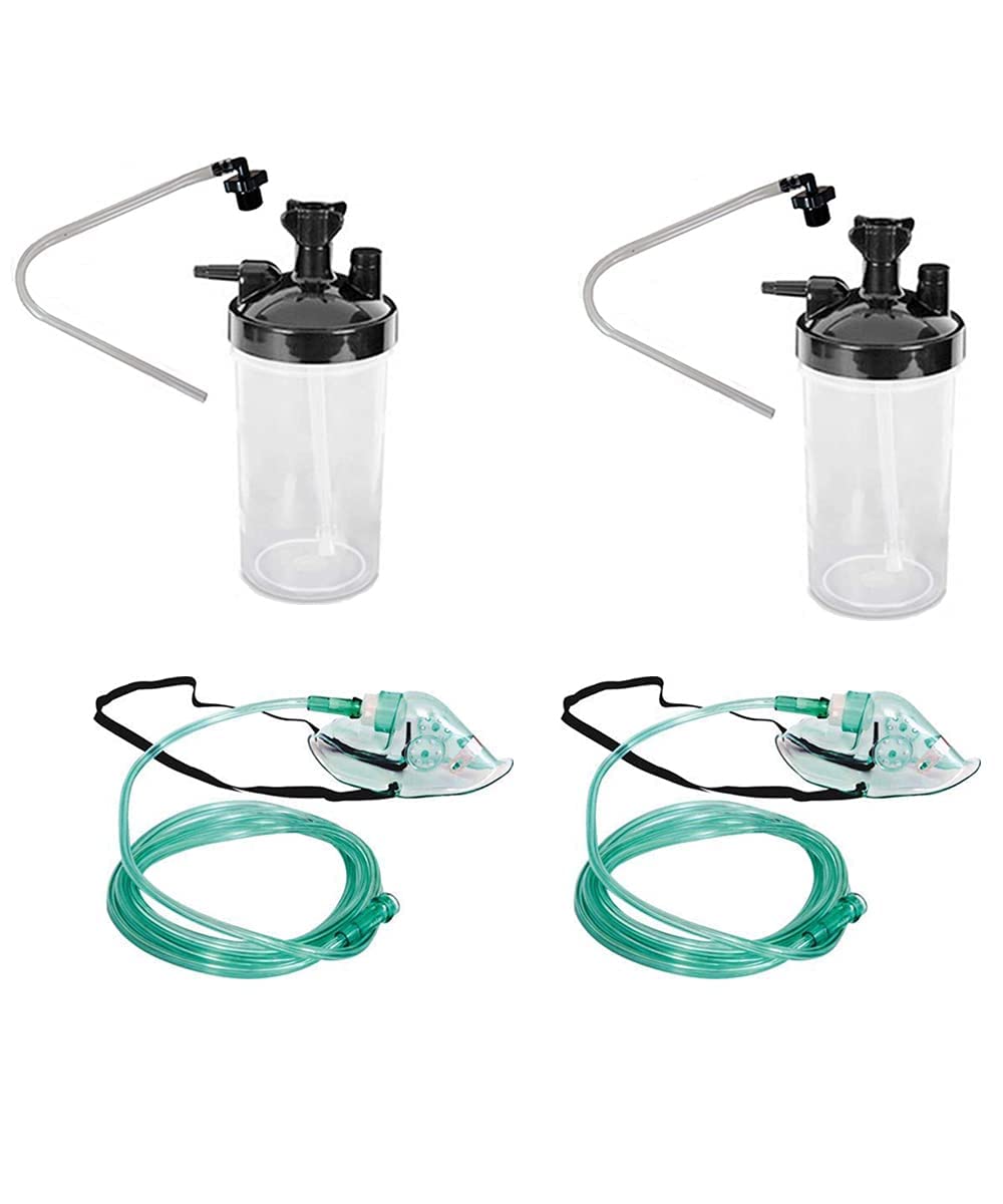 SHIV HEALTHCARE Humidifier Bottle for Oxygen Concentrator,Connector &Mask-picture-16