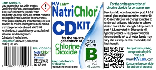 the original cd wcitric acid in glass 4 oz bottles