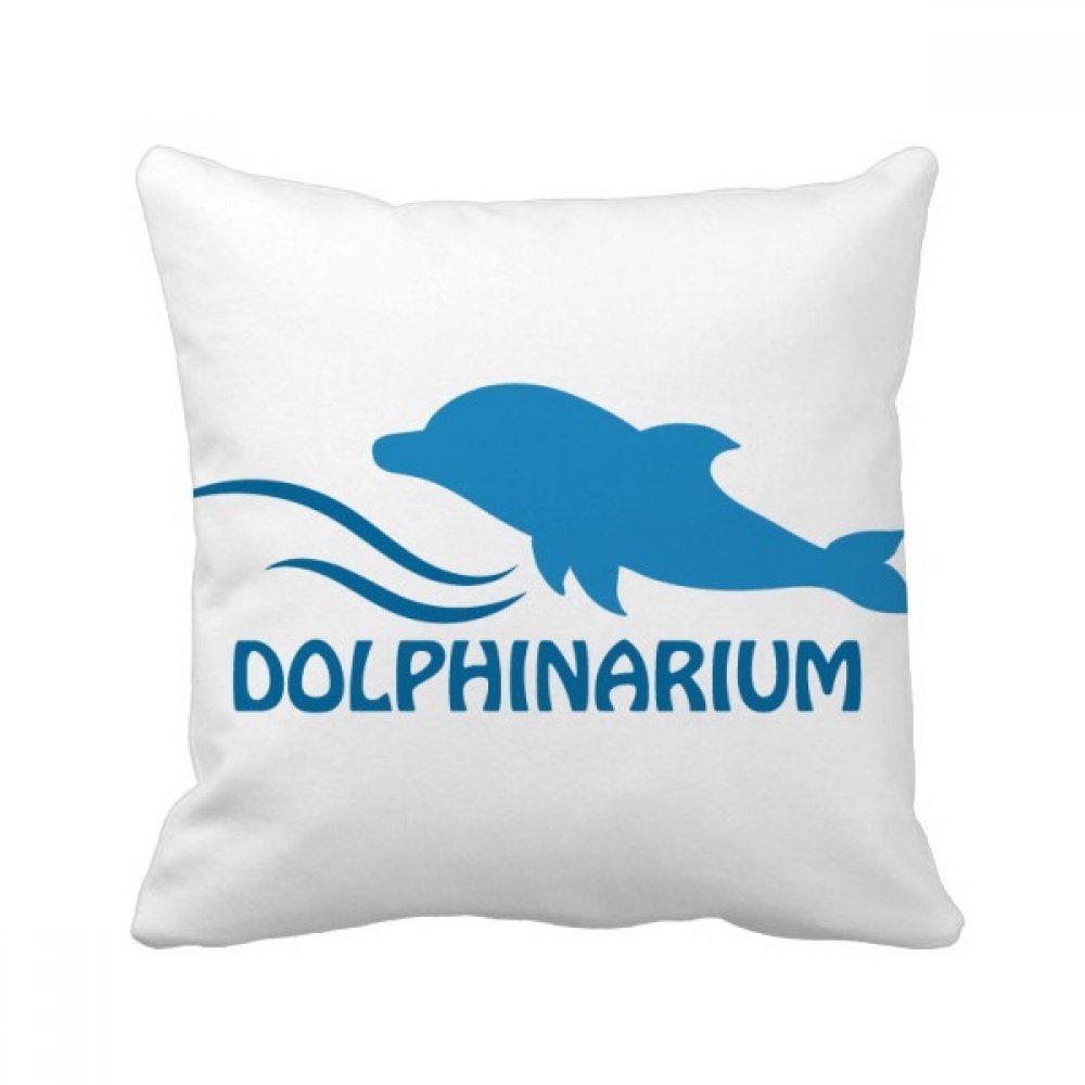 Coussin bleu dauphin ocean de decors pour canape salon de 40x40 cm multicolore