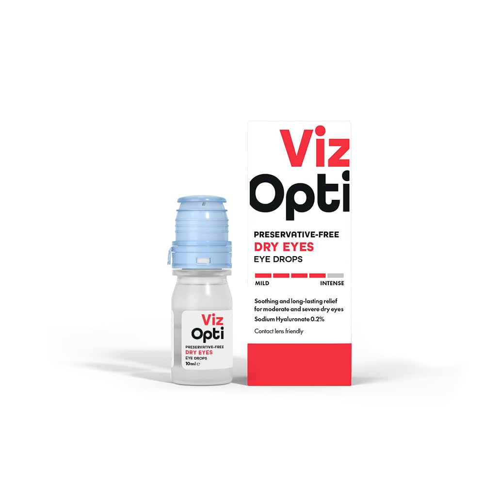 Vizopti Preservative Free Dry Eyes Eye Drops 10Ml Lloyds Pharmacy