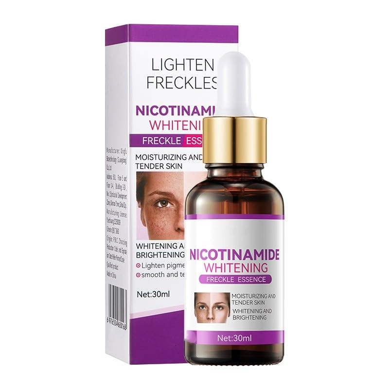 Crema para Manchas Oscuras en La Cara, Esencia de manchas oscuras en la cara, 30ML Vitamina C & E Suero hidratante facial para mujer (1 unidad)