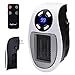 Brightown Handy Wall-Outlet Space Heater, Plug-in Ceramic Mini Heater Portable with Timer and LED Display for Office Home Dorm Room, 350-Watt ETL Listed for Safe Use