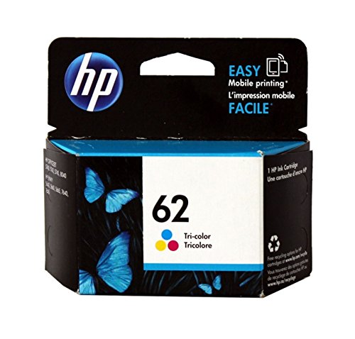HP 62 (C2P06AE) Original Druckerpatrone Farbe für HP ENVY 55xx, 56xx, 7640, HP OfficeJet 200, 250, 57xx