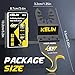 KELIN 6PCS Oscillating Multi Tool Hook Knife Blades, Multitool Saw Blades for Soft Materials Like Roofing Shingles, Carpet, Cardboard & PVC Flooring, Universal Interface